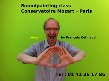 Soundpainting_class_Paris_conservatoire